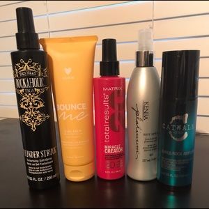 CURLY HAIR BUNDLE - 5 Set